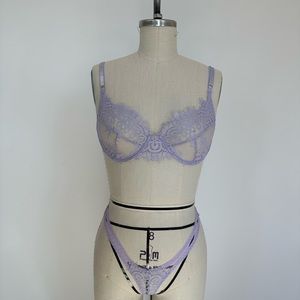 Lilac lingerie Set